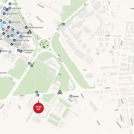 Cozy Near Lounakeskus With Cinema Apartament